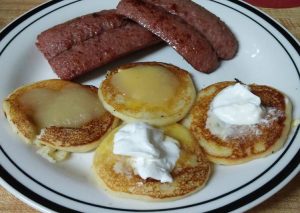 Fat Tuesday’s Potato Pancake & Sausage Dinner